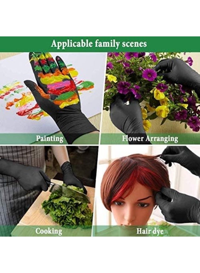 Falcon Nitrile Gloves 100 Pieces Powder Free Small Black - Image 4